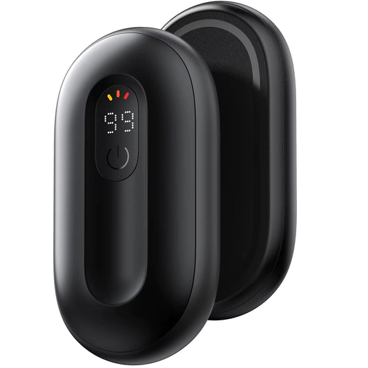 Hand Warmers Rechargeable 2 Pack Magnetic Electric Hand Warmer with Digital Display for Outdoor Sports&Christmas Gifts